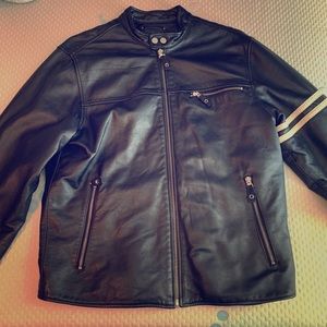 Men’s leather jacket